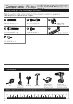 Предварительный просмотр 12 страницы Argos Malibu 617/3223 Assembly Instructions Manual