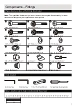 Preview for 3 page of Argos MALIBU 6524803 Assembly Instructions Manual