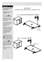 Предварительный просмотр 10 страницы Argos Malibu Double Cupboard MK2 Assembly Instructions Manual