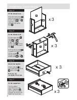 Предварительный просмотр 6 страницы Argos Malibu Series Assembly Instructions Manual