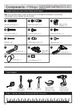 Preview for 4 page of Argos Malibu Tall Unit 833/7115 Assembly Instructions Manual