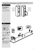 Preview for 5 page of Argos Malibu Tall Unit 833/7115 Assembly Instructions Manual