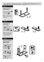 Предварительный просмотр 5 страницы Argos Malvern 390/9940 Assembly Instructions Manual