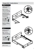 Предварительный просмотр 5 страницы Argos Marcell 4ft6 Frame Assembly Instructions Manual