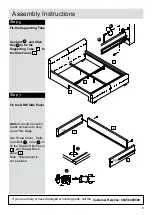 Предварительный просмотр 7 страницы Argos Marcell 4ft6 Frame Assembly Instructions Manual