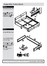 Предварительный просмотр 17 страницы Argos Marcell 4ft6 Frame Assembly Instructions Manual