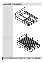 Предварительный просмотр 20 страницы Argos Marcell 4ft6 Frame Assembly Instructions Manual