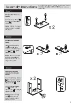 Предварительный просмотр 5 страницы Argos Marlow 404/2576 Assembly Instructions Manual