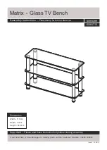 Предварительный просмотр 8 страницы Argos Matrix 609/0399 Assembly Instructions Manual