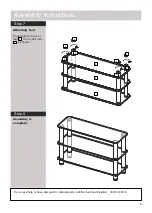 Предварительный просмотр 14 страницы Argos Matrix 609/0399 Assembly Instructions Manual