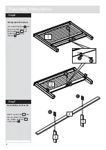 Предварительный просмотр 8 страницы Argos Maximus 606/5472 Assembly Instructions Manual