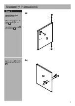 Предварительный просмотр 5 страницы Argos Medium Storage Unit 833/2471 Assembly Instructions Manual