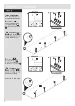 Предварительный просмотр 8 страницы Argos Mendoza 228/2723 Assembly Instructions Manual