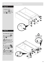 Предварительный просмотр 13 страницы Argos Mendoza 228/2723 Assembly Instructions Manual