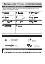 Предварительный просмотр 4 страницы Argos Mendoza 228/9953 Assembly Instructions Manual