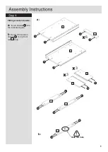 Предварительный просмотр 5 страницы Argos Mendoza 228/9953 Assembly Instructions Manual