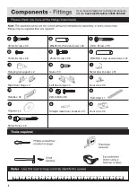 Предварительный просмотр 4 страницы Argos Mendoza 330/9430 Assembly Instructions Manual