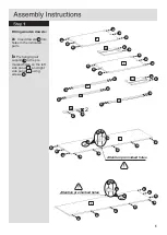 Предварительный просмотр 5 страницы Argos Mendoza 330/9430 Assembly Instructions Manual