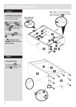 Предварительный просмотр 8 страницы Argos Mendoza 330/9430 Assembly Instructions Manual