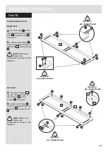 Предварительный просмотр 11 страницы Argos Mendoza 330/9430 Assembly Instructions Manual