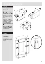 Предварительный просмотр 13 страницы Argos Mendoza 330/9430 Assembly Instructions Manual