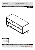 Предварительный просмотр 1 страницы Argos Merrick 192/8105 Assembly Instructions Manual