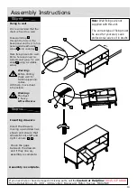 Предварительный просмотр 15 страницы Argos Merrick 192/8105 Assembly Instructions Manual