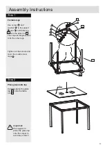 Предварительный просмотр 4 страницы Argos Messina Steel Assembly Instructions