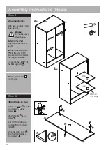 Предварительный просмотр 14 страницы Argos Metal Highsleeper Wardrobe 151/5680 Assembly Instructions Manual