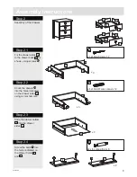 Предварительный просмотр 9 страницы Argos Mia 3 Drawer Chest Assembly Instructions Manual