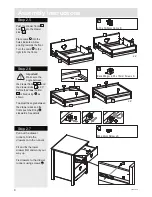 Предварительный просмотр 10 страницы Argos Mia 3 Drawer Chest Assembly Instructions Manual