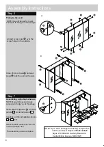 Предварительный просмотр 21 страницы Argos Mirrored Cabinet Simple Assembly Instructions