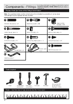 Preview for 4 page of Argos Misaki 632/4546 Assembly Instructions Manual