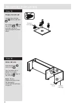 Preview for 10 page of Argos Montana 412/4621 Assembly Instructions Manual