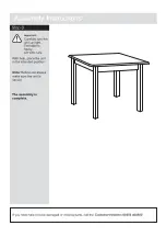 Preview for 6 page of Argos Napoli 600/6259 Assembly Instructions Manual