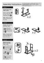 Предварительный просмотр 5 страницы Argos New Hallingford 228/6640 Assembly Instructions Manual