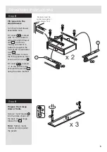 Предварительный просмотр 7 страницы Argos New Hallingford 228/6640 Assembly Instructions Manual