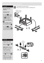 Предварительный просмотр 7 страницы Argos New Hallingford 258/7693 Assembly Instructions Manual