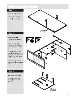 Preview for 9 page of Argos New Hallingford 3 Door 3 Drawer Wardrobe Assembly Instructions Manual