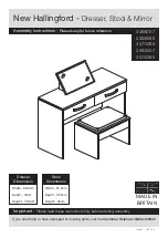 Argos New Hallingford 346/9727 Assembly Instructions Manual предпросмотр