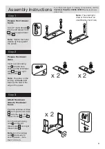 Предварительный просмотр 5 страницы Argos New Hallingford 346/9727 Assembly Instructions Manual