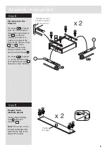 Предварительный просмотр 7 страницы Argos New Hallingford 346/9727 Assembly Instructions Manual