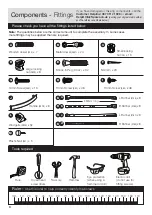 Предварительный просмотр 4 страницы Argos New Hallingford 4+4 Drawer Chest Assembly Instructions Manual