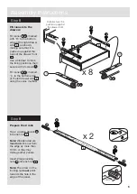 Предварительный просмотр 7 страницы Argos New Hallingford 4+4 Drawer Chest Assembly Instructions Manual