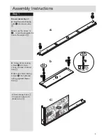 Предварительный просмотр 5 страницы Argos New Hallingford2 Door 3 Drawer Wardrobe Assembly Instructions Manual