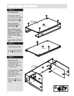 Предварительный просмотр 8 страницы Argos New Hallingford2 Door 3 Drawer Wardrobe Assembly Instructions Manual