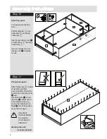 Предварительный просмотр 10 страницы Argos New Hallingford2 Door 3 Drawer Wardrobe Assembly Instructions Manual