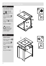 Предварительный просмотр 8 страницы Argos New Penton 237/6684 Assembly Instructions Manual