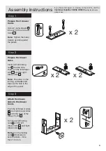 Предварительный просмотр 5 страницы Argos New Sywell 239/6994 Assembly Instructions Manual