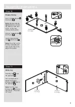 Предварительный просмотр 9 страницы Argos New Sywell 239/6994 Assembly Instructions Manual